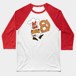 Hot Sam Vintage Mall Soft Pretzel Shop T-Shirt Baseball T-Shirt